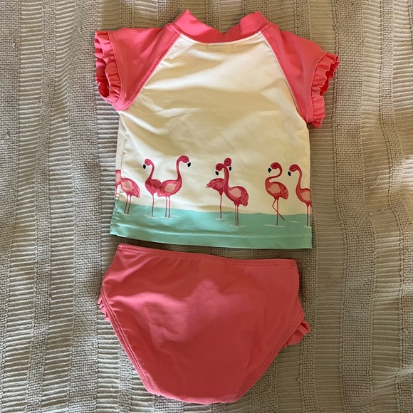 Janie and Jack toddler swimsuit 12-18 months - Picture 3 of 4